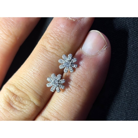 Jewelry - 925 Silver Moissanite Earrings